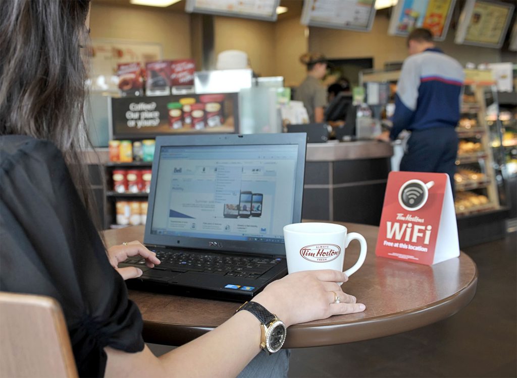 Tim Hortons has begun rolling out high-speed Wi-Fi and expects more than 90 per cent of its restaurants in Canada will have wireless access by September -- just in time for the new school year. (CNW Group/Tim Hortons Inc.)